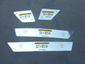 AUTOCOLLANT STICKER DOPPLER 24CM SCOOTER MOTO MOBYLETTE  ADHESIF TUNING Indiana