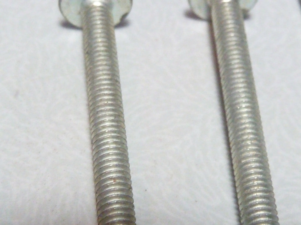 4 VIS DE POIGNEE M4 MEUBLE ACIER ZINGUE LONGUEUR 37 mm BOUTON SERRURE NEUF