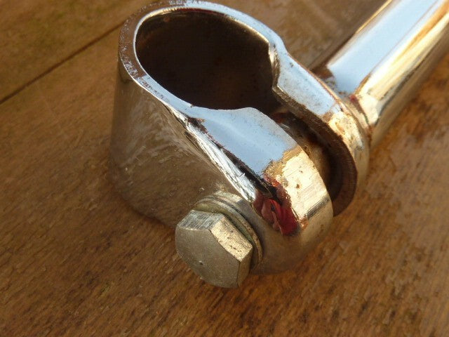 ✨ancienne petite Potence 22 mm 145 Hauteur total velo vintage Peugeot motobecane