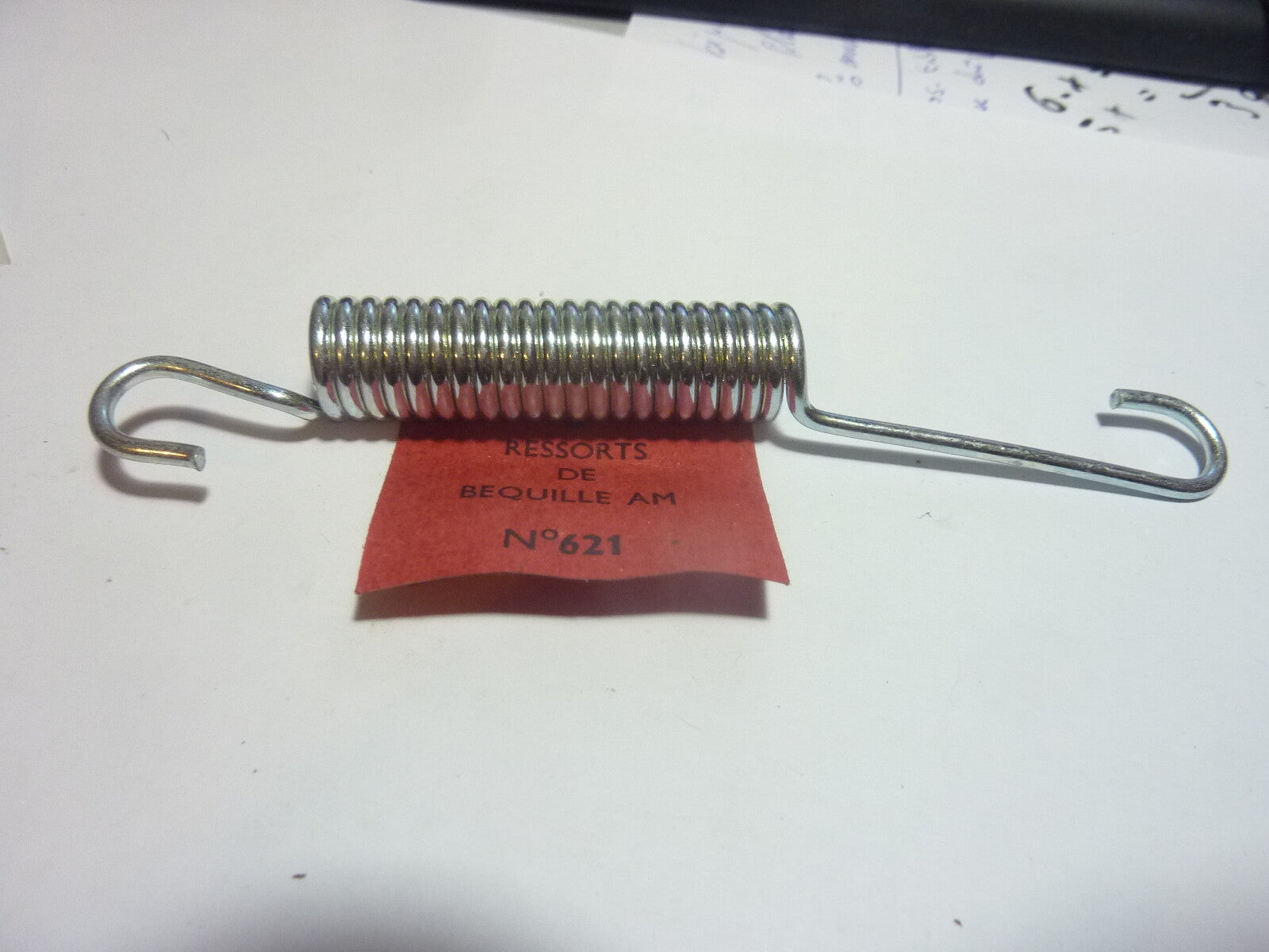 RESSORT BEQUILLE SOLEX VELOSOLEX VELO 3300 3800 ANCRAGE 125x14 mm NEUF ORIGINAL