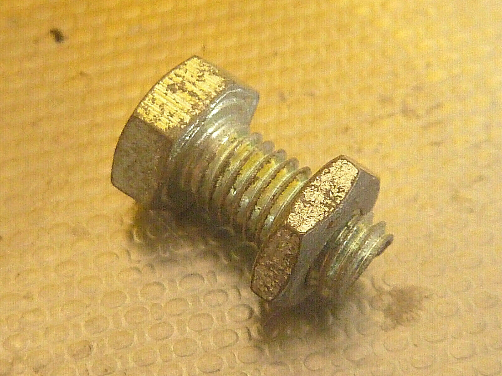 NOS ancien stock 9 boulon VIS mobylette CYCLOMOTEUR SCOOTER boulon  Échappement