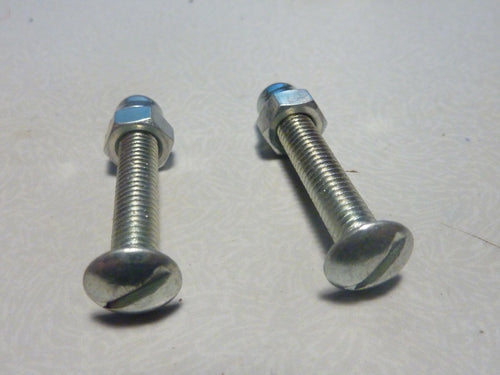 2 anciens stock VIS Ecrou borgne diamètre vélo enfant vintage collier puky