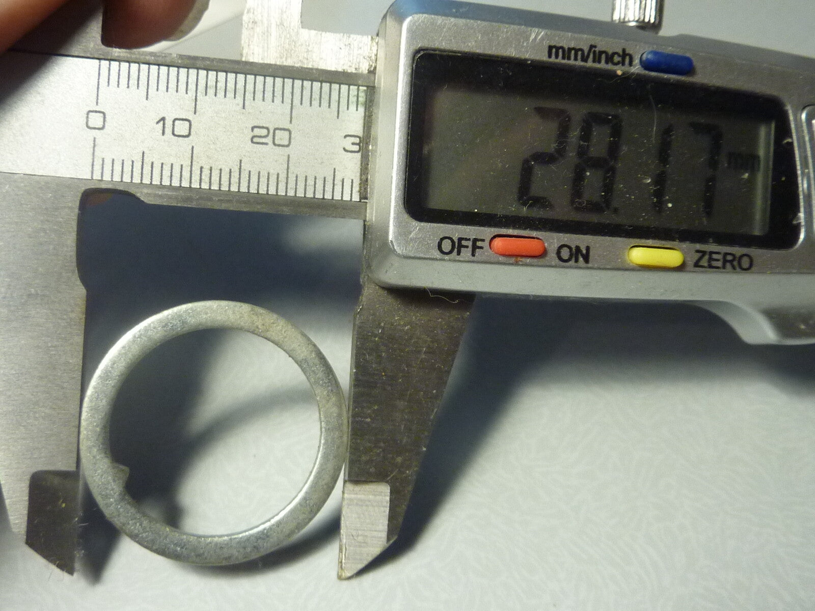 rondelle  écrou boîtier de pédalier  BMX vintage 22 mm