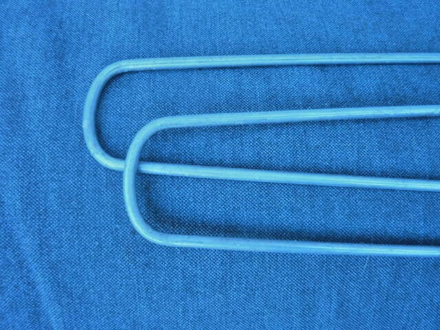 ✨ NOS 2 tringle de garde boue 380 mm Ø 4,9 mm aluminium  vélo vintage alu✨