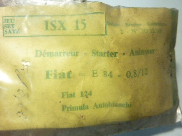 Balais Charbons alternateur ISX 15 fiat 124 Primula autobianchi