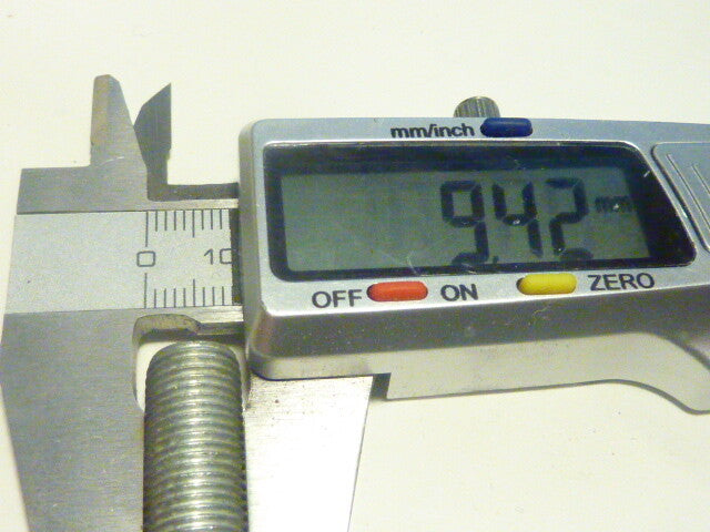 axe 9.5 mm longueur 166 mm vintage