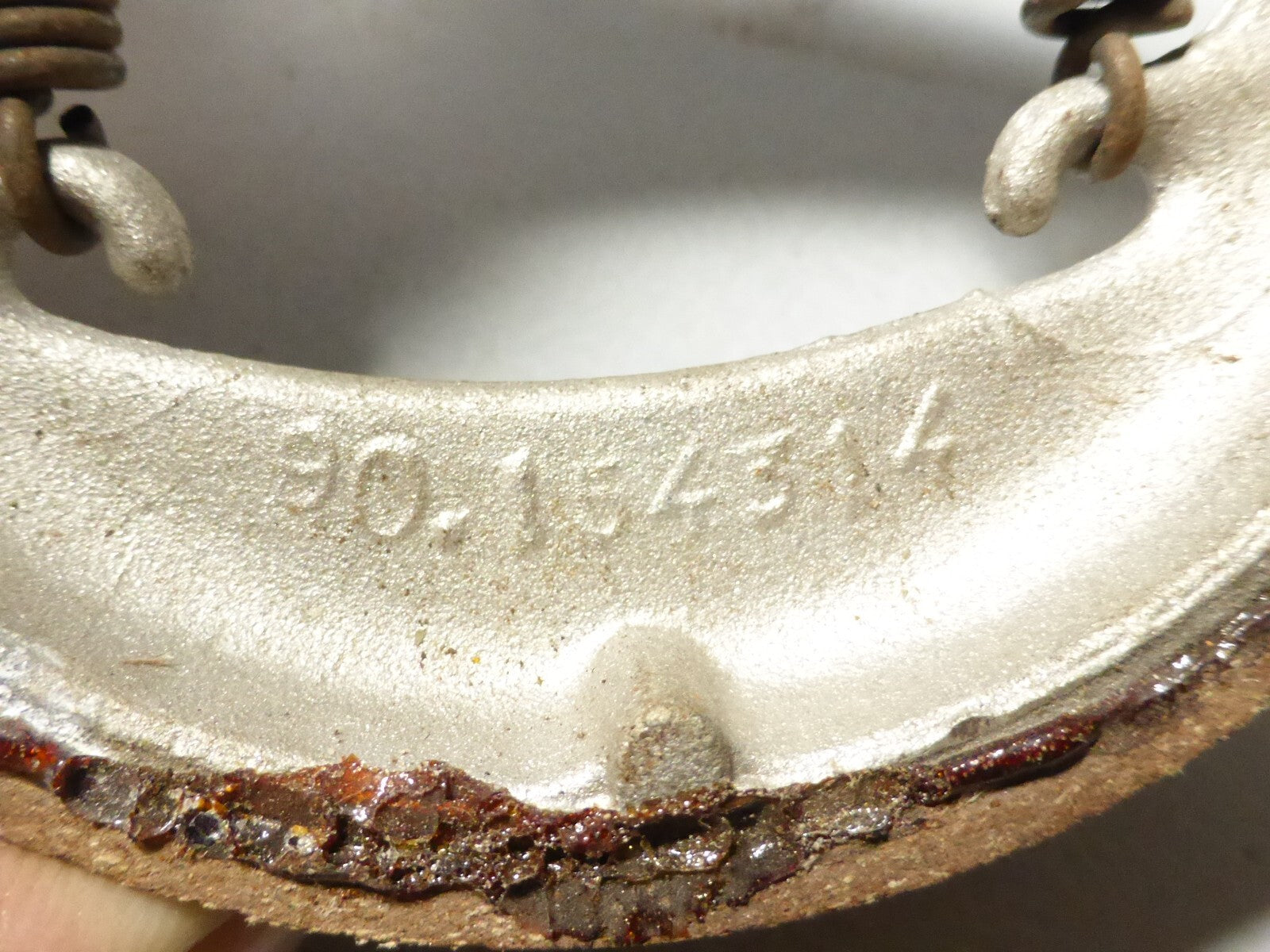 Mâchoires de frein à tambour neuve ancien stock pour Ø 90 LELEU SGDG breveté