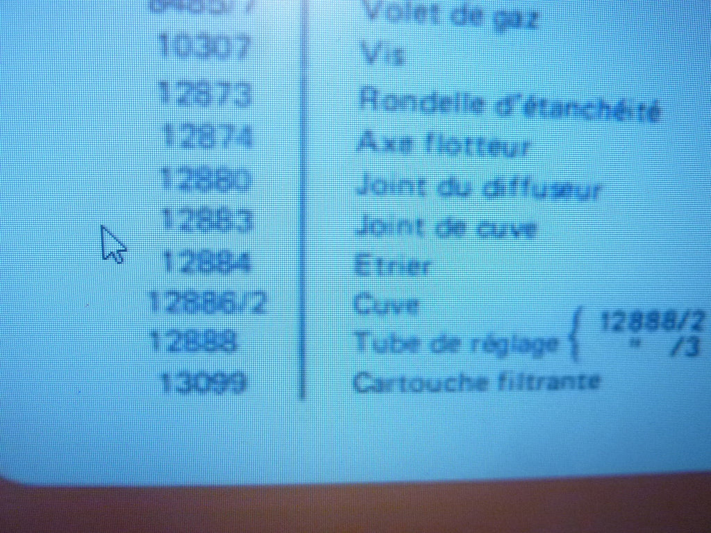 N.O.S 4 joints de cuve  12883 GURTNER PEUGEOT 50 sport