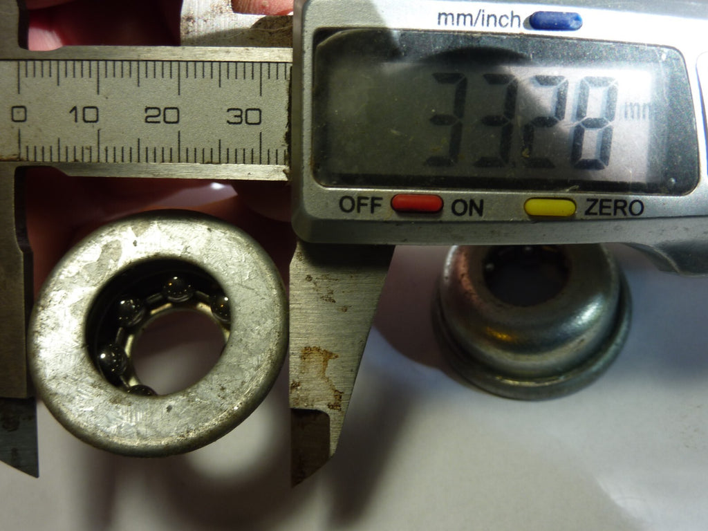 moyeu 2 Cuvettes  acier ø 28 mm - NOS - Oldschool, Vintage coupelles
