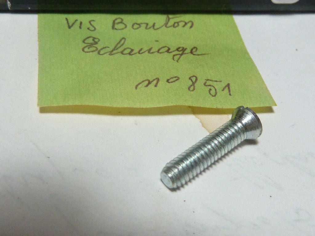 NOS neu vis bouton éclairage embrayage  solex mobylette vélomoteur M4 ancien