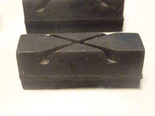 NOS  neu 4 anciens patins freins velo pads vintage