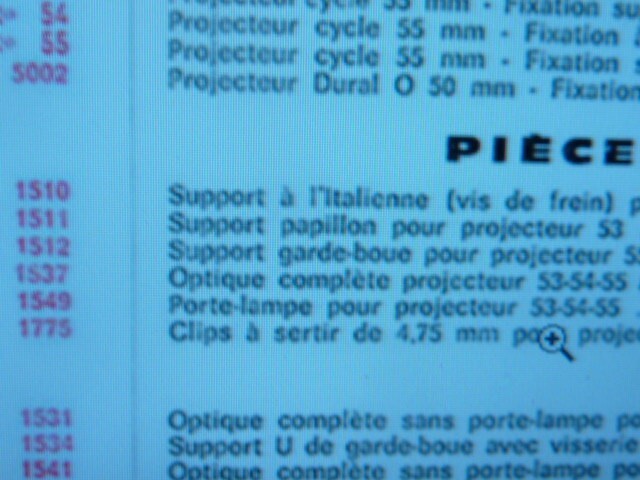 1 ancien vintage support porte cycles velo luxor feu 53 54 55