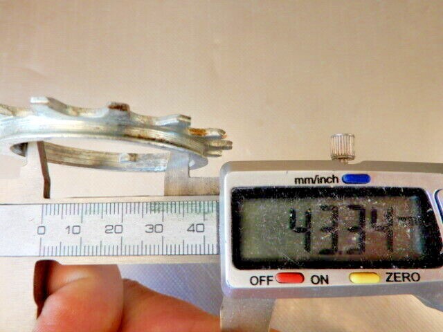 Sachs Maillard Sprocket.cogs pignon vintage 15 T Argent  silver NOS