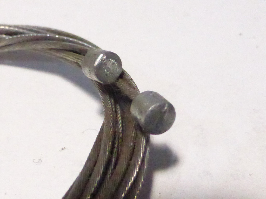 ANCIEN CÂBLE inox dérailleur 1. 3 M  et 0.84M vélo vintage Ø 4,4 mm  L 4.5