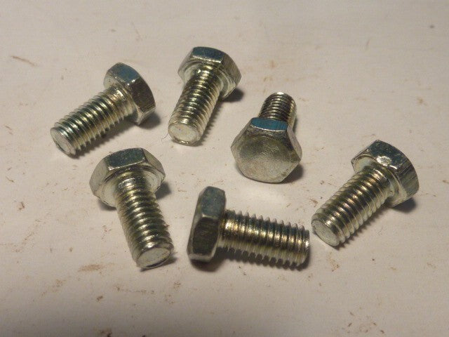 Algi 6 boulons vis acier 5x10 mm  pas de 0.8 mm carter velo mobylette solex