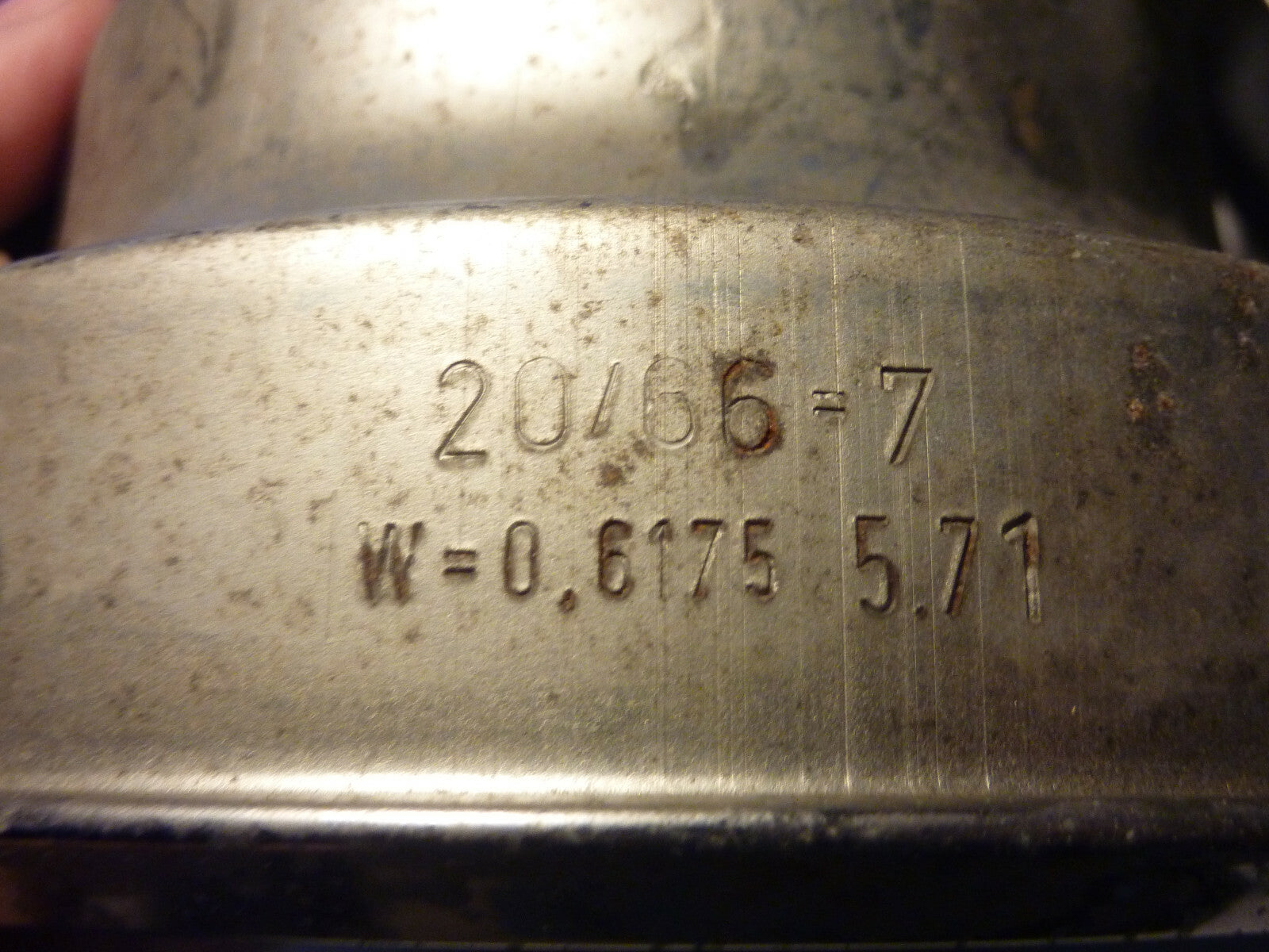 compteur camion truck tachograph VDO 120 km h Ø 145 mm 1971