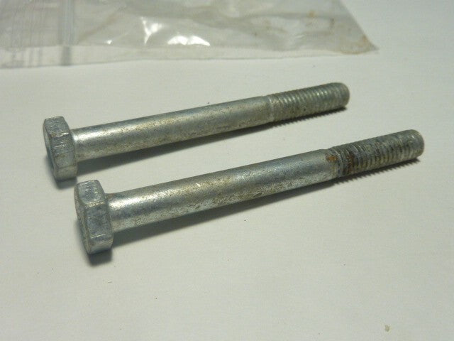 2 boulons acier  6x60 vintage