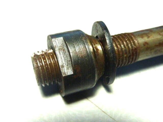 ✨ NOS neu 1 ancien axe creux atom 9.5x100 longeur 111 mm vintage✨