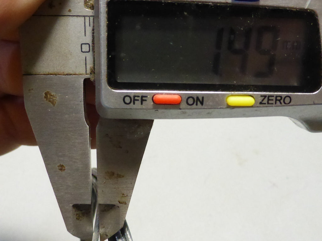 1 Cable freins 200 cm  goupille tonneau 5x7