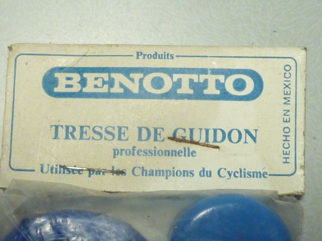 ✨Neu Guidoline NOS "BENOTTO bleu vintage Cello-Tape NOS Handlebar Tape✨