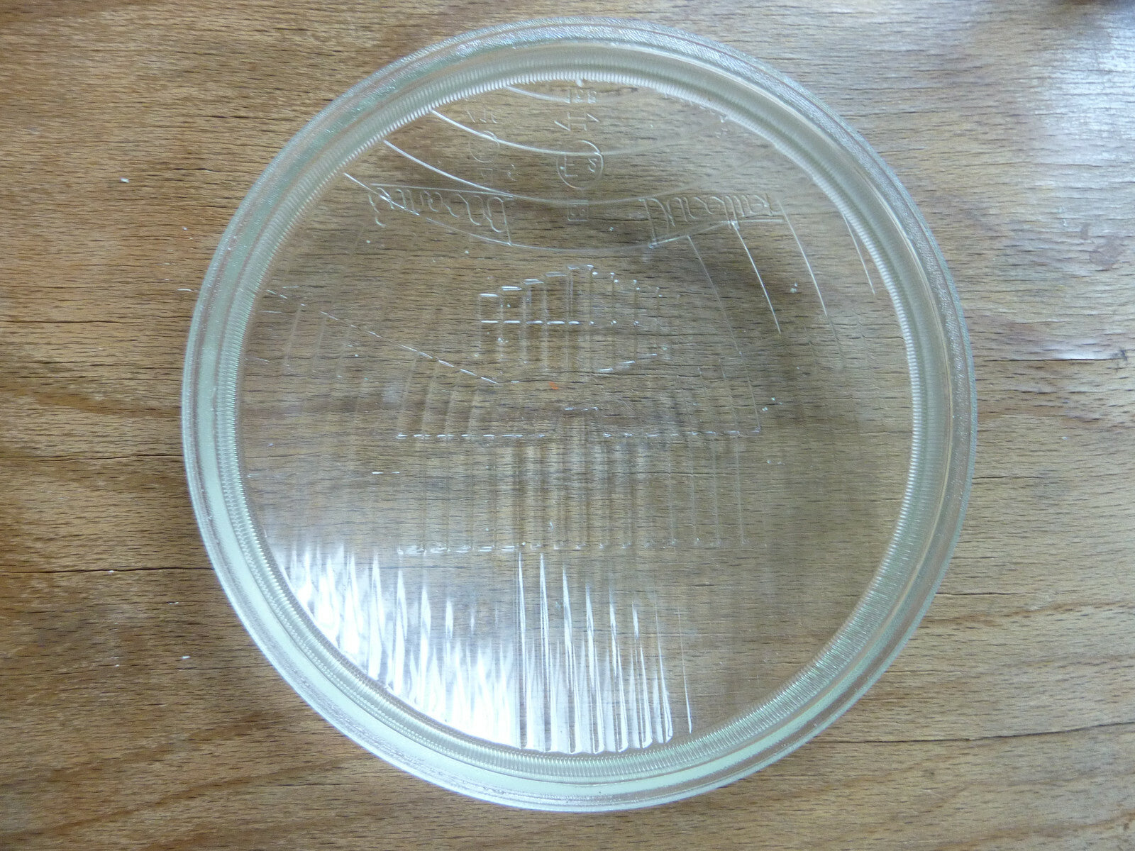 NOS VERRE DE PHARE BOMBE EUROCOD DUCELLIER 158 /416 PEUGEOT DIAMETRE 183mm