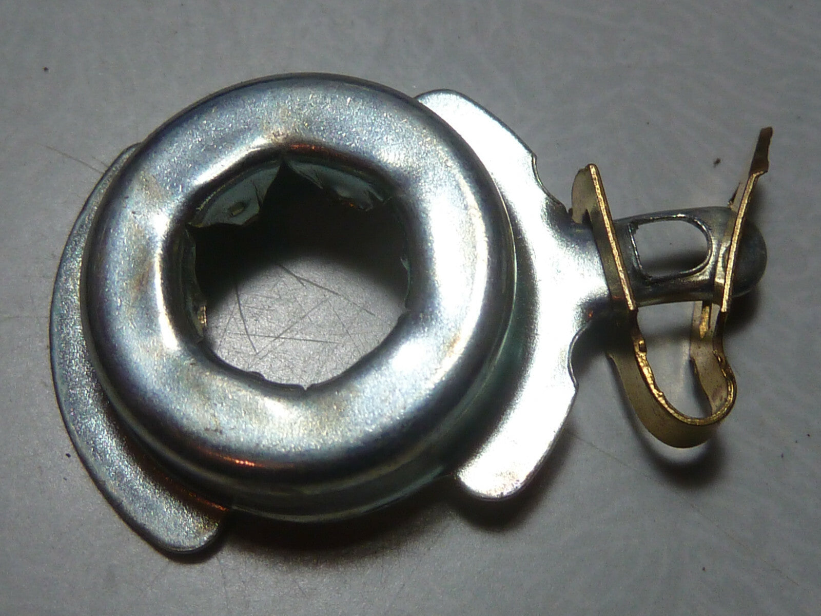 ✨1 ancien vintage support porte ampoule 19 mm mobylette 104 BB vitalux soubitez✨
