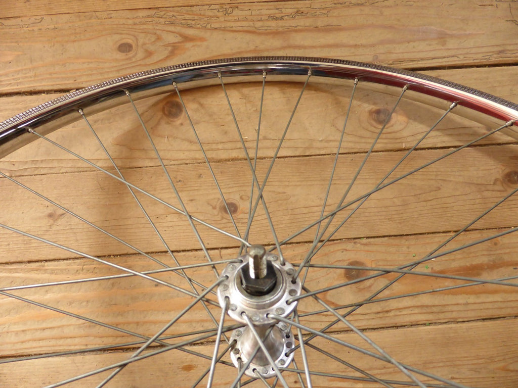 ✨ NOS  Roue Vélo Vintage SAMIR 650B Saminox 1983 – Moyeu Maillard✨