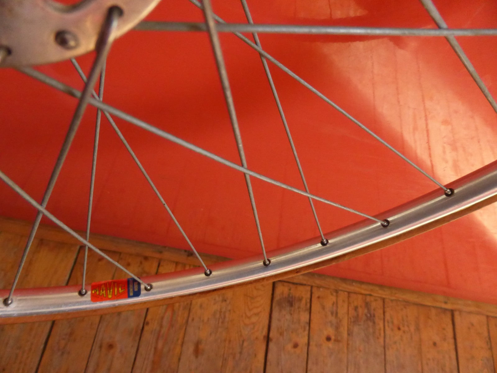 ✨Mavic Monthlery Route NOS Roue moyeux Normandy  velo Vintage Rare✨