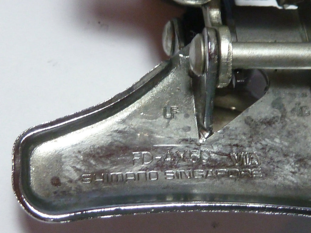NOS  Shimano FD-AX50 AVANT Front Derailleur 28.6 mm 1 1/8 Clamp-On Road Double