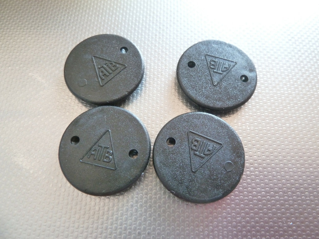 cache poussiere Bicycle Crankset Plastic Dust Caps Set Of 8 ATB Bike Parts NOS