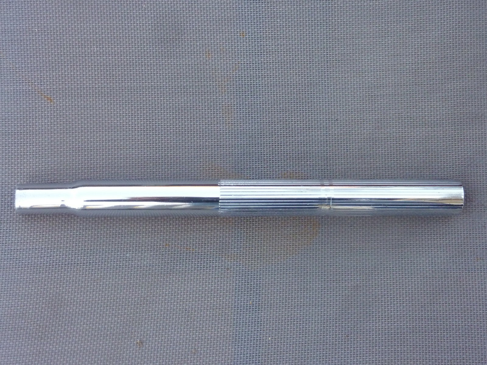 NOS tige tube de selle  25.8 mm vintage acier chromé 350 gr ANCIEN STOCK L300 mm