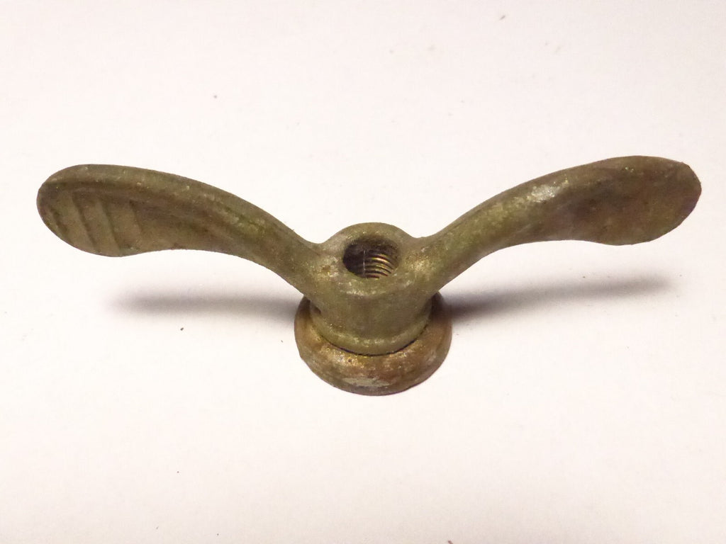 1 ancien Ecrous Papillon Velo Ancien Set Wing Nuts Brass 8 mm vintage