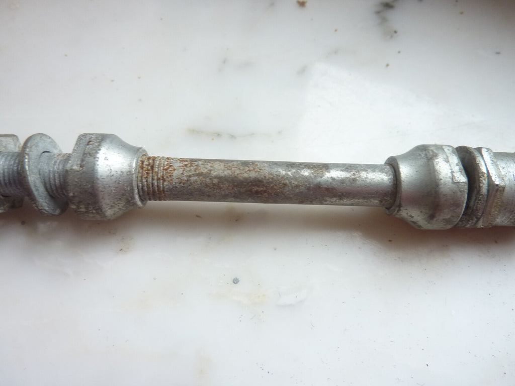 ✨ NOS neu ancien axe de roue velo cyclomoteur solex 9,5x163 mm vintage✨
