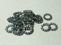 ✨ Lot de 50 rondelles éventail crantées – Ø5 mm / Ø9 mm – Ancien stock (NOS)✨