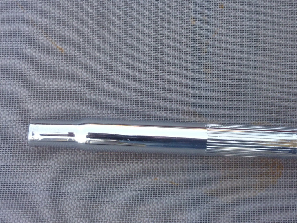 NOS tige tube de selle  25.8 mm vintage acier chromé 350 gr ANCIEN STOCK L300 mm