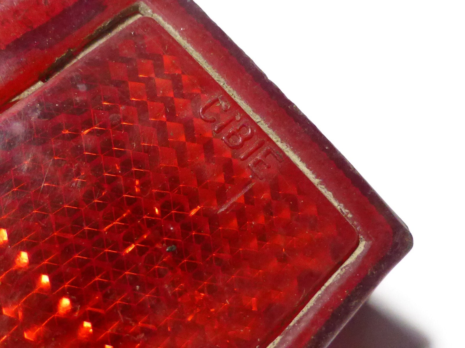ancien Cabochon cibie de feu rouge Peugeot  103 GL10 GT10 102