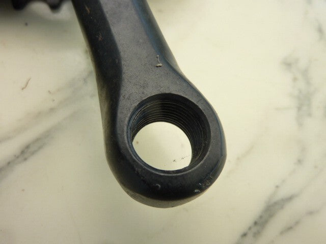 NOS Pédalier vintage 40 dents  centre carré  manivelle 150 mm