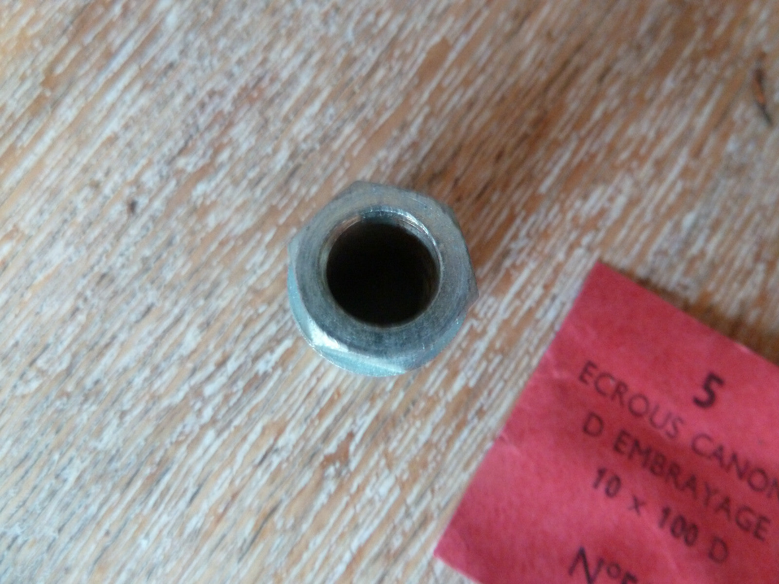 ✨ NOS – Écrou d’embrayage – Variateur Motobécane – Ancien stock – Marque Algi ✨