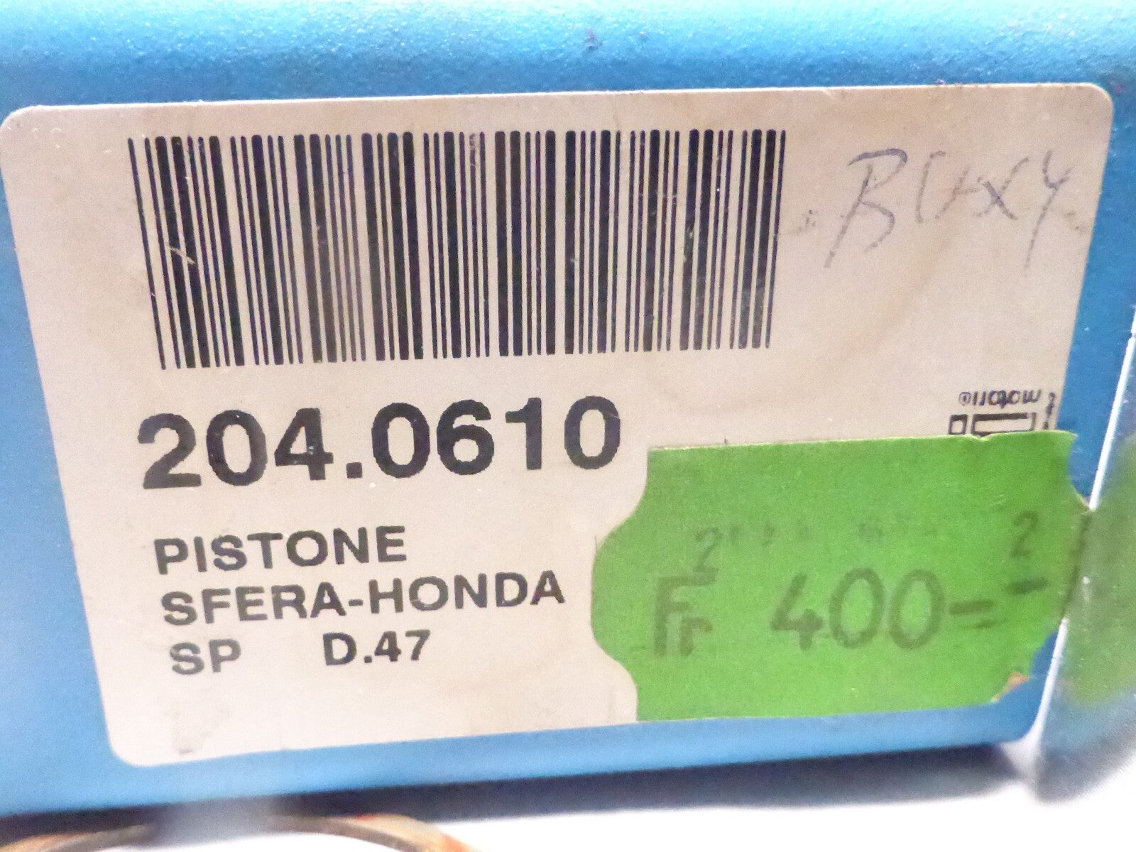 Piston Ø47 Axe de 12 Polini Assy Piaggio Sphère Honda Dio Sans Bandes