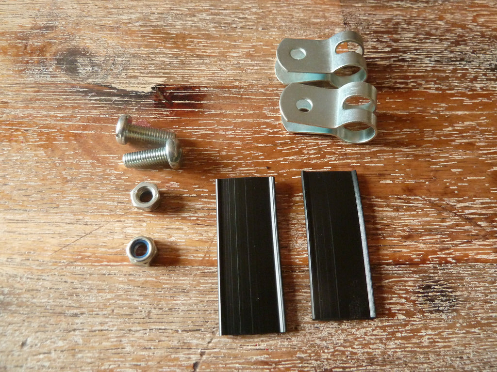 NOS lot de 2 colliers de serrage velo solex mobylette colier 10.5 mm  esge ..
