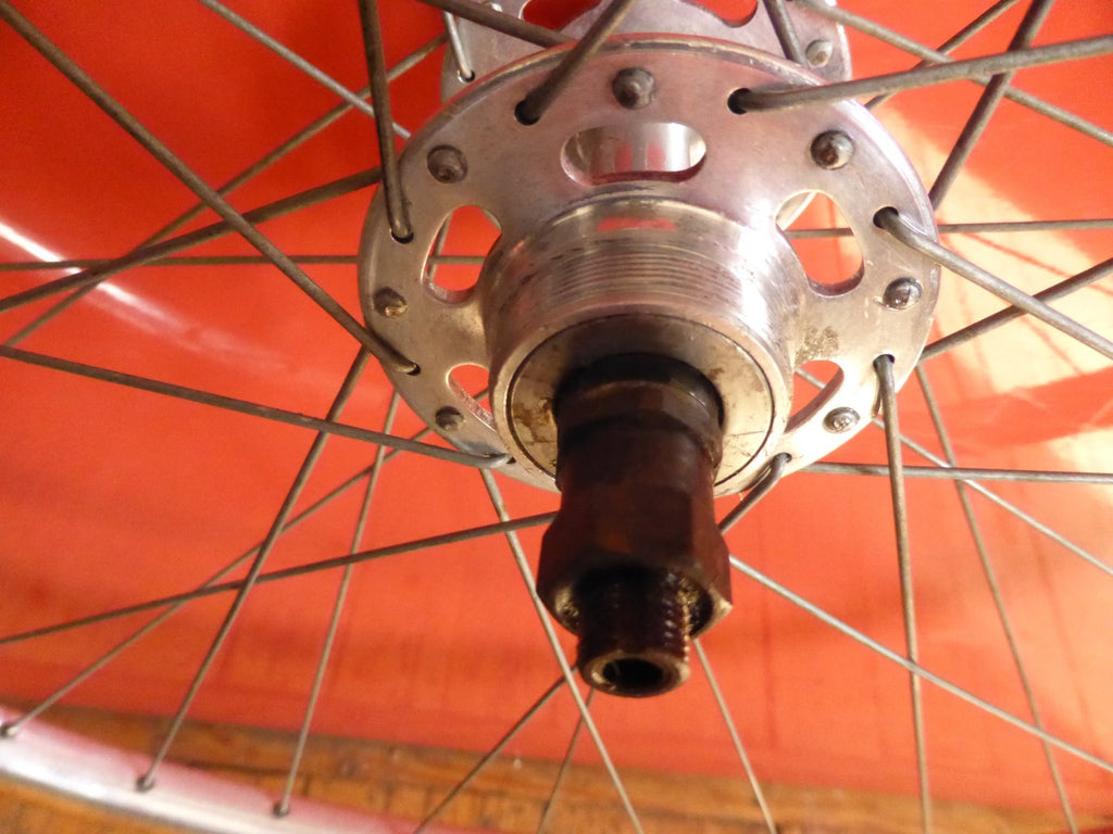 ✨Mavic Monthlery Route NOS Roue arrière moyeux Normandy  velo Vintage Rare✨