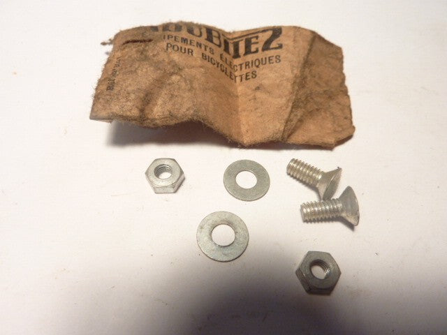 ✨NOS vintage vis phare attache support de phare soubitez de velo ancien✨