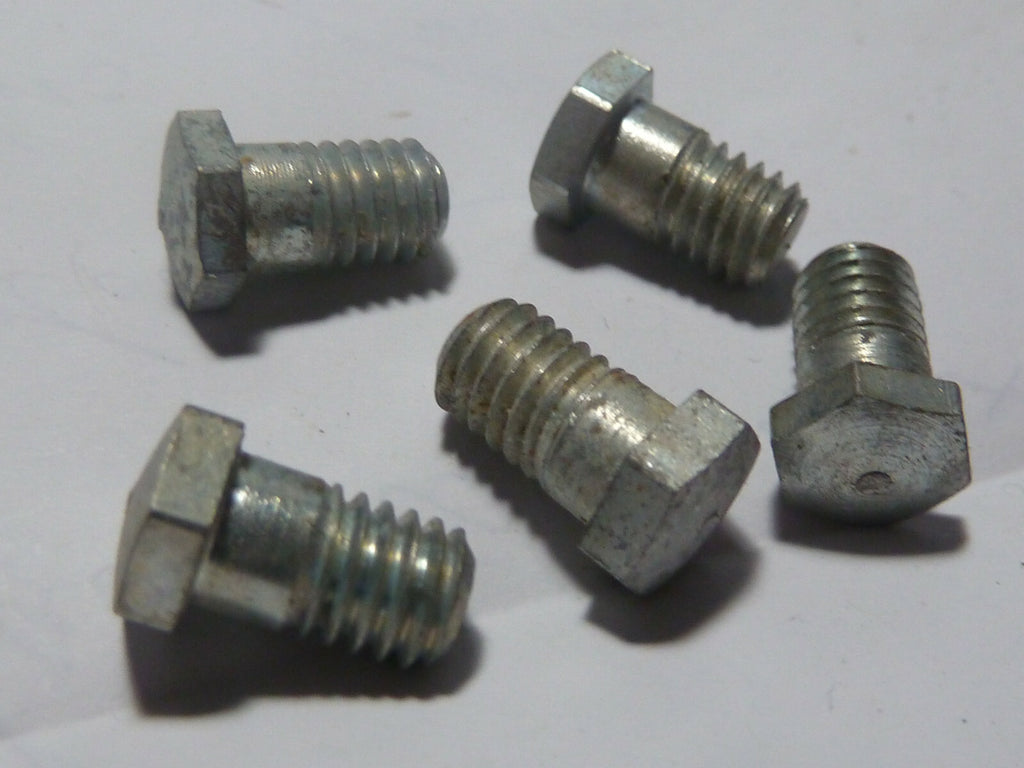 ✨ Lot de 5 vis Solex Vélo vintage M6 x 15 mm – 6 pans 8 mm NOS plateau pédalier✨