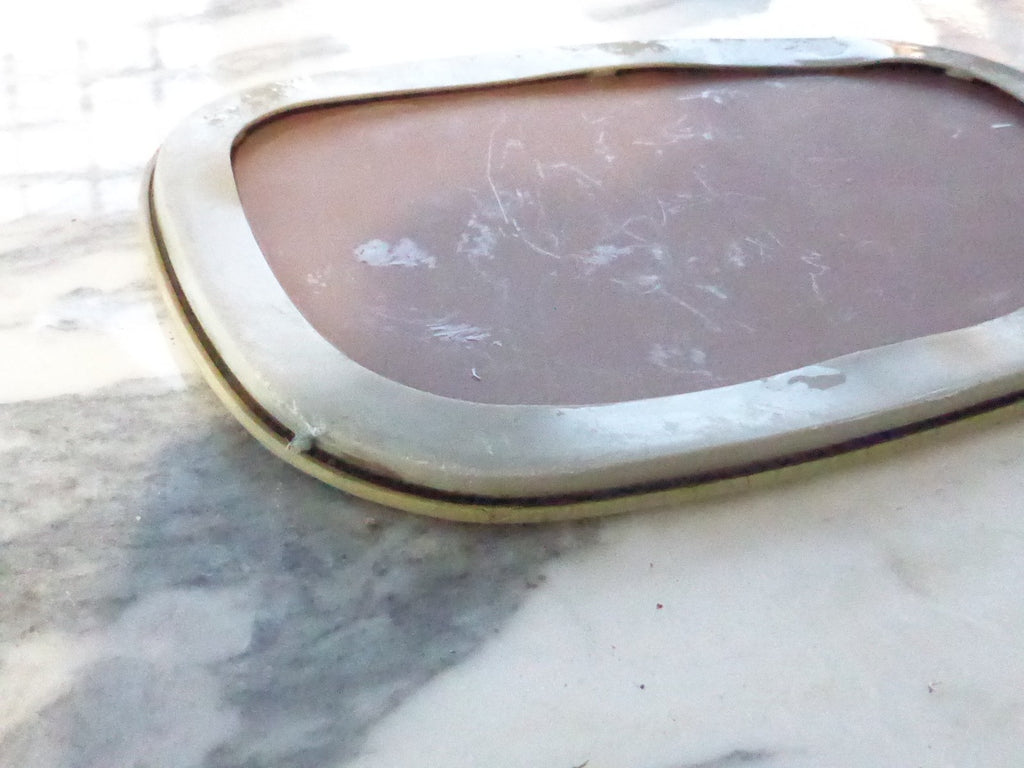 Occasion vintage  ancien miroir de rétroviseur    147x95 mm AGR TP-RT III 54