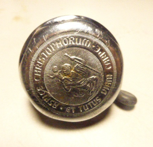 ancienne  Sonnette Reich  vintage timbale timbre Bell cycles saint Christophe