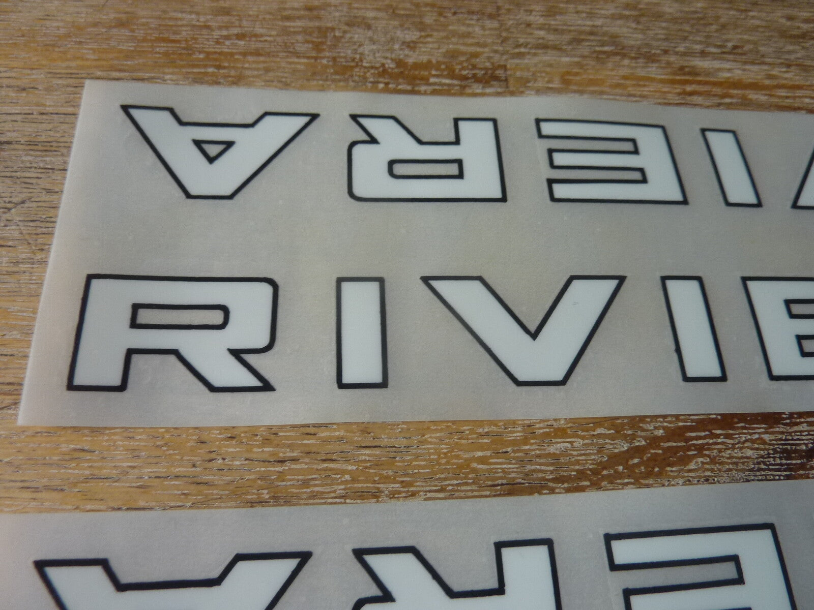 RIVIERA 2 Vintage Stickers bike decal / autocollant velo eroica
