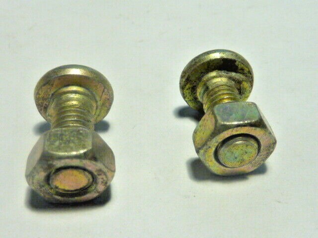 ✨ Ancien stock / NOS  Vis tête ronde / plate dorée – Vélo / Cyclomoteur Vintage✨