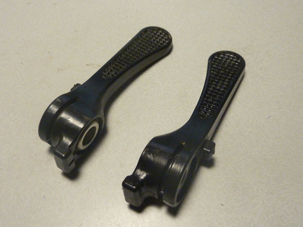 NOS paire LEVIERS DE VITESSES ANCIEN Simplex LJ Shifters  vintage 3825 / 3824