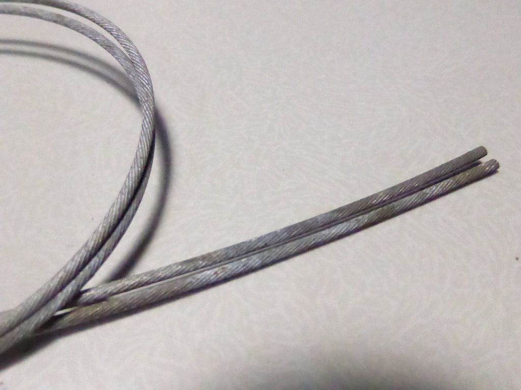 vintage 2 Cables pontet a tirage central cantilever vélo VTT  VTC BMX