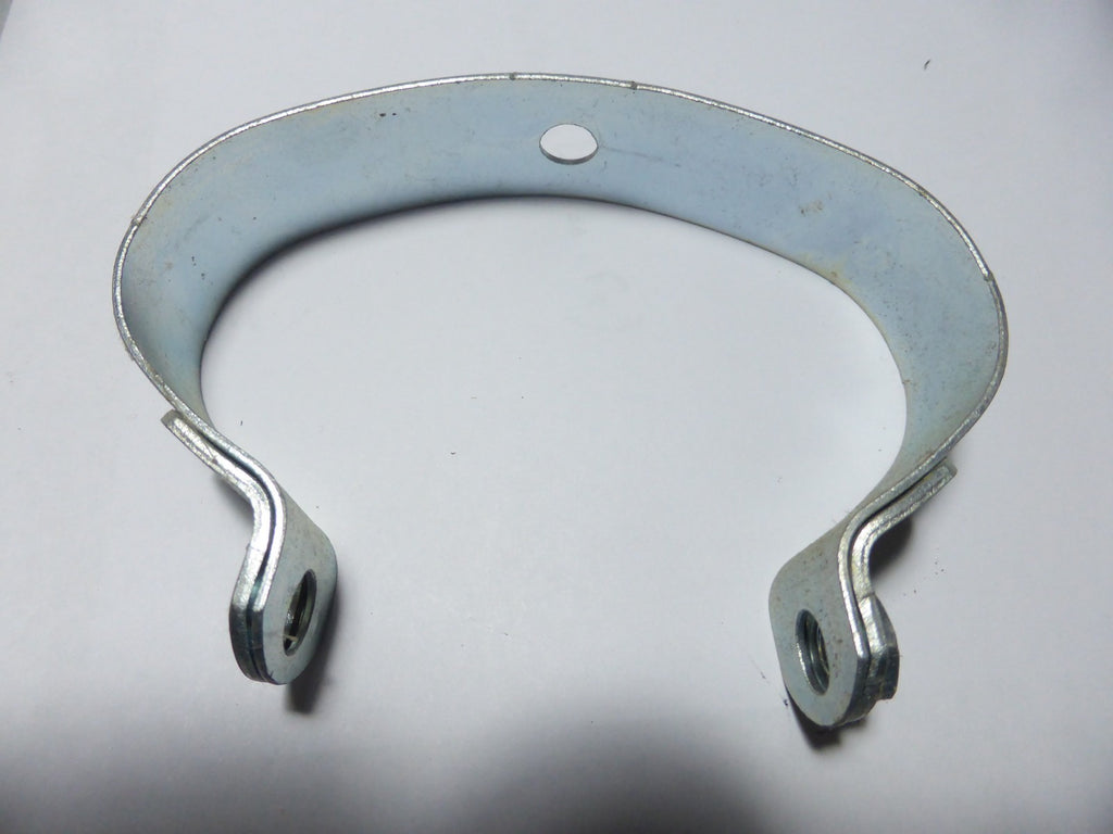 Collier échappement ovale avec écrou M7 soudé Motobécane neuf ancien stock 10 cm